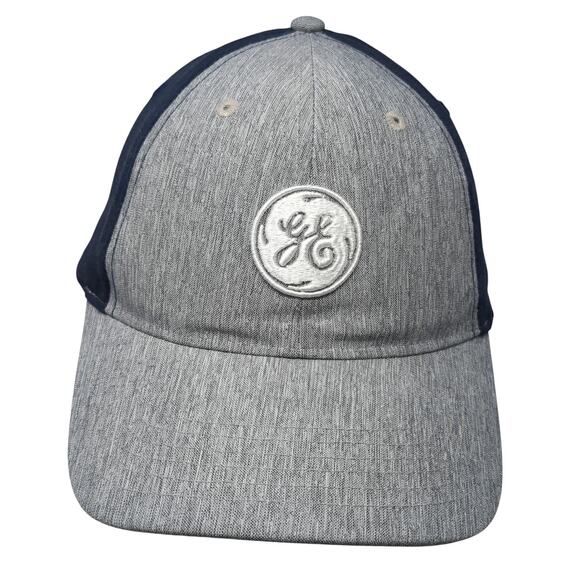 GE Strapback Hat Multicolor One Size Embroidered Colorblock Adjustable - Picture 1 of 9